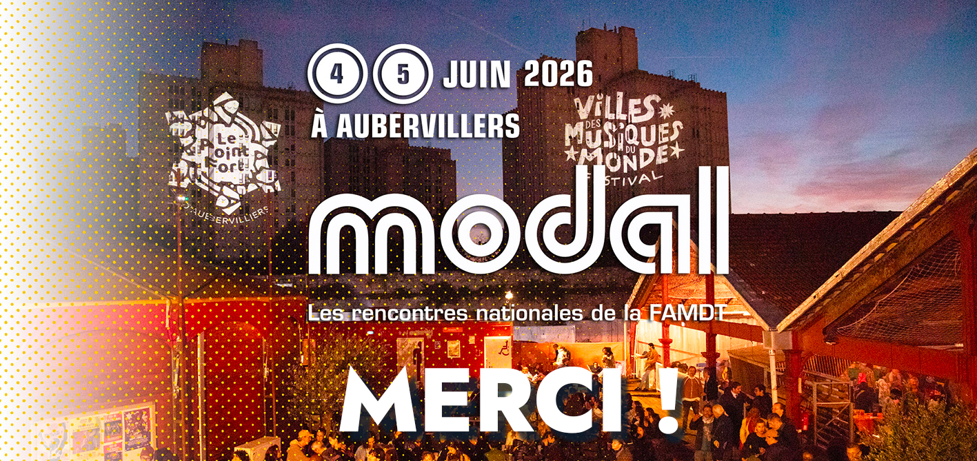 Communiqué de sortie – Modal 2026 à Aubervilliers